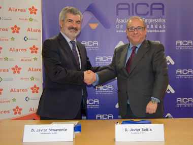 Alares y AICA firman un convenio para facilitar la conciliación en las empresas de Alcobendas
