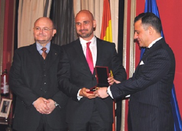 El empresario Alejandro Melero recibe el premio "Estrella de Oro" a la excelencia profesional