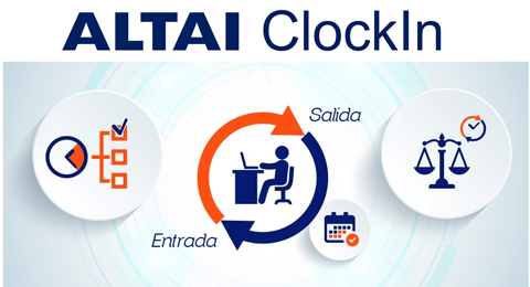ALTAI ClockIn, una aplicación online para el registro horario de jornada