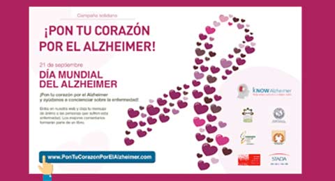 Nueva edición de la campaña solidaria “Pon tu corazón por el Alzheimer”