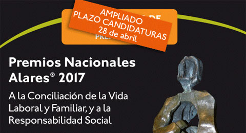 Ampliado el plazo de Candidaturas hasta el 28 de abril de los Premios Nacionales Alares 2017