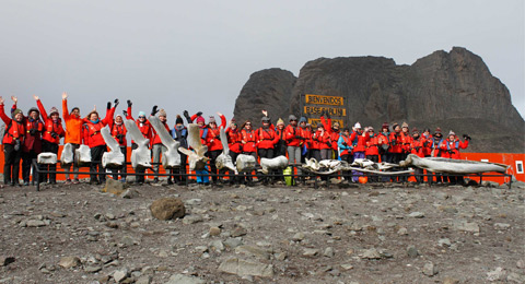 80 mujeres científicas recibirán el nuevo año en la Antártida luchando contra el cambio climático