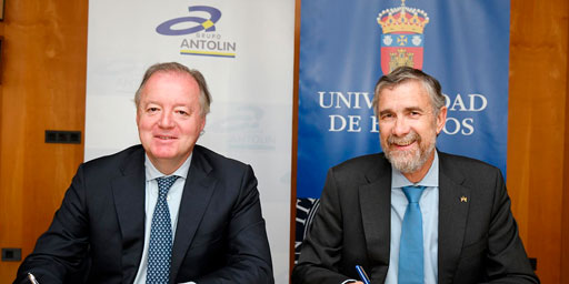 Grupo Antolin y la Universidad de Burgos crean el Máster Dual en Gestión de Procesos Industriales