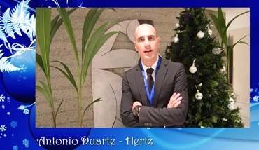 Antonio Duarte, Director de RRHH  de Hertz, felicita las fiestas a los lectores de RRHH Digital