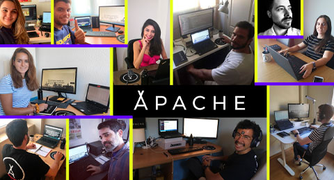 APACHE DIGITAL no levanta el pie del acelerador e incorpora a 11 perfiles durante la pandemia