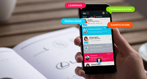 El conocimiento, formación, evaluación y comunicación corporativa a través de una app