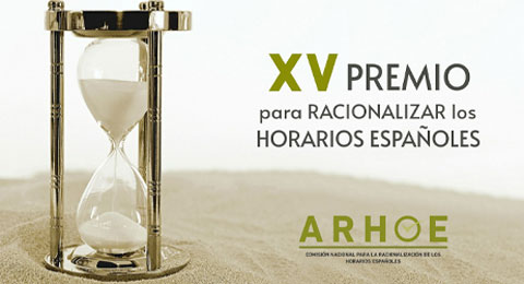 ARHOE convoca la XV edición del  Premio para Racionalizar los Horarios Españoles