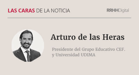 Arturo de las Heras, Presidente del Grupo Educativo CEF y Universidad UDIMA