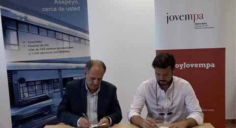 Acuerdo de colaboración entre Asepeyo y Jovempa Marina Baixa