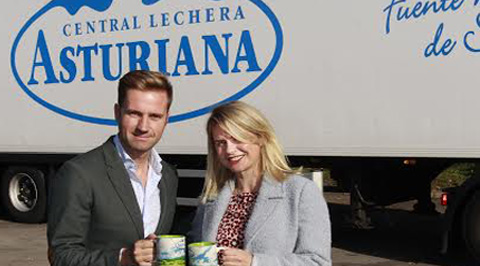 Central Lechera Asturiana dona 100.000 vasos de leche a Aldeas Infantiles SOS