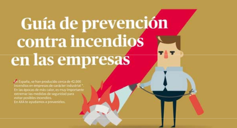 AXA alerta del fuerte incremento de incendios en las  empresas durante el verano  por falta de prevención