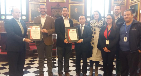 El Ayuntamiento de Palma recibe el certificado de la ISO 50001