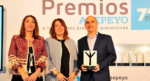 Asepeyo premia a Baxter por sus prácticas en prevención