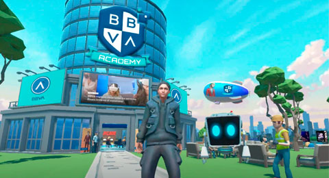 BBVA premia un juego en el metaverso que ayuda a los 'centennials' a adquirir conocimientos financieros