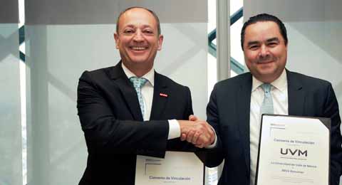 BBVA Bancomer y la UVM firman convenio para atraer al mejor talento