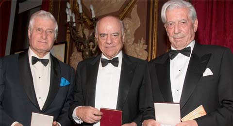 Francisco González, presidente de BBVA, recibie en Nueva York la Medalla Sorolla