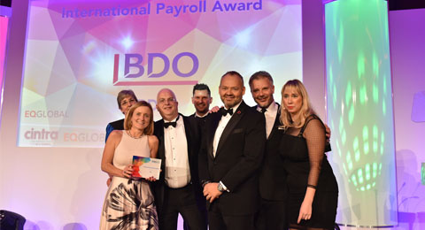 BDO obtiene el galardón International Payroll Provider Award 2017
