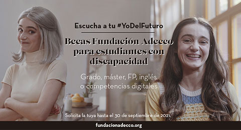 La Fundación Adecco ofrece becas formativas a estudiantes universitarios y de FP con discapacidad