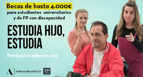 La Fundación Adecco invierte 300.000 euros en la formación de estudiantes con discapacidad