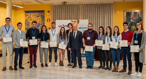 La UC3M entrega las becas Alumni 2017