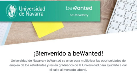 beWanted impulsa la empleabilidad de los alumnos de la Universidad de Navarra