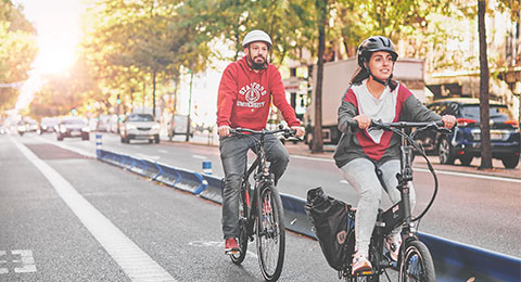 La bicicleta, cada vez más común como medio de transporte principal entre los empleados