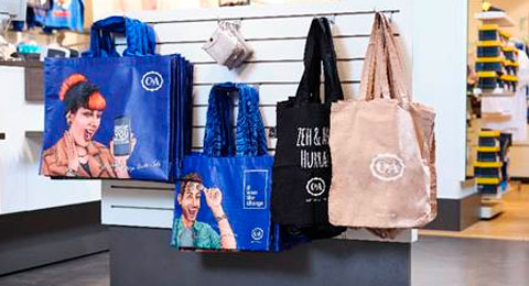 C&A apuesta por la sostenibilidad y elimina sus bolsas de plástico