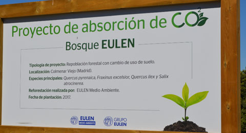 EULEN Medio Ambiente planta el Bosque EULEN que compensará su huella de carbono