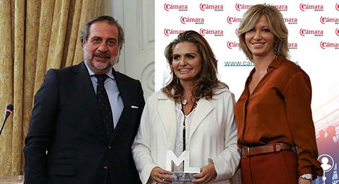 La Cámara de Comercio de Madrid reconoce a Sandra García-Sanjuán como Premio Mujer Líder 2021