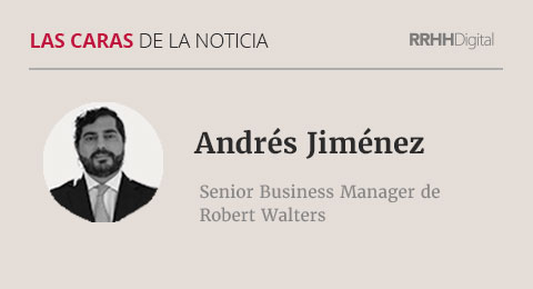 Andrés Jiménez, Senior Business Manager de Robert Walters