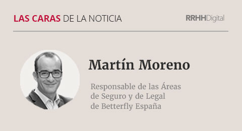 Martín Moreno, Responsable de las Áreas de Seguro y de Legal de Betterfly España