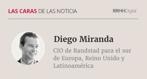 Diego Miranda, CIO de Randstad para el sur de Europa, Reino Unido y Latinoamérica