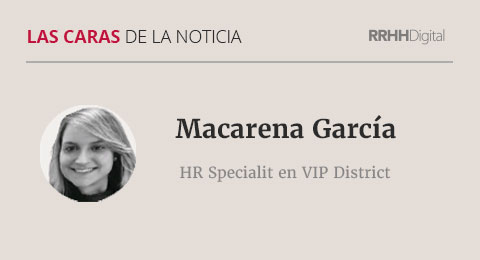 Macarena García González, HR Specialist de Vip District