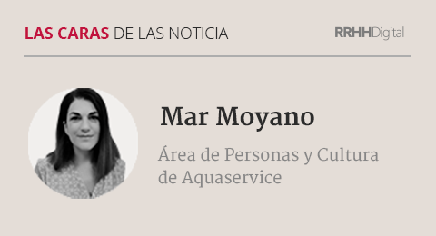 Mar Moyano, área de Personas y Cultura de Aquaservice