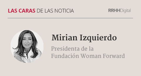 Mirian Izquierdo, presidenta de la Fundación Woman Forward