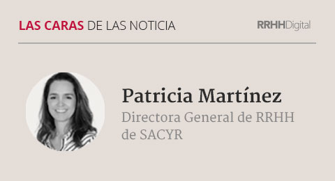 Patricia Martínez, directora general de RRHH de SACYR