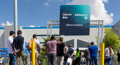 Locura en el Career Day de Amazon: más de un millón de personas solicitaron un puesto