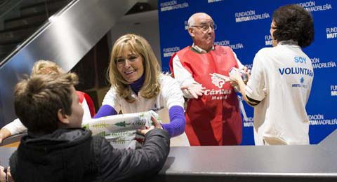 La Fundación Mutua Madrileña recoge más de 1.000 regalos para Cáritas