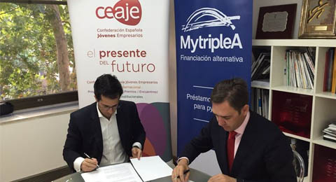 Los jóvenes empresarios de Ceaje podrán financiarse de los préstamos 'online' MytripleA