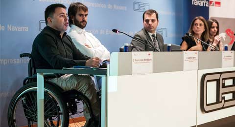 Raquel Domínguez y Fredi López demuestran que la inserción laboral de las personas con discapacidad es posible
