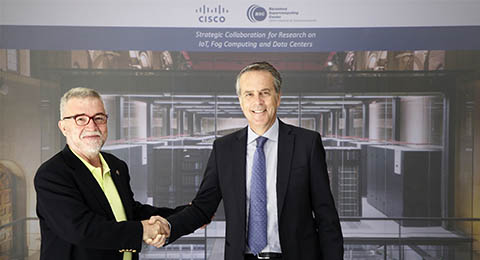 Acuerdo estratégico de colaboración e investigación tecnológica entre Cisco y BSC-CNS