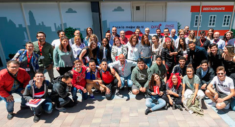 Coca-Cola European Partners celebra ‘Speed Dating’, una sesión para capacitar a 85 participantes de su programa GIRA Jóvenes
