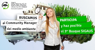 SIGAUS busca al Community Manager del Medio Ambiente