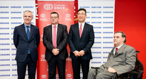 Samsung y Fundación ONCE, por la inclusión de personas con discapacidad mediante tecnología