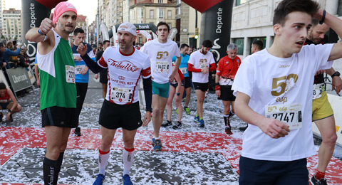 Los corredores de las pruebas de San Silvestre generan 250.000 kWh para los Bancos de Alimentos