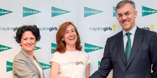 Grupo El Corte Inglés colabora con Inspiring Girls impulsando la formación de las mujeres del futuro