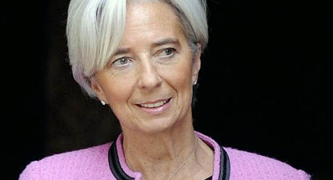 Christine Lagarde, directora de FMI, renueva su cargo hasta 2021