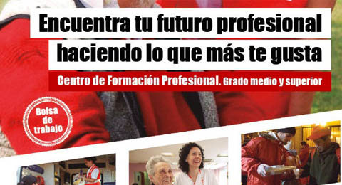 Cursos formativos con bolsa de trabajo en el Centro FP Cruz Roja de Madrid