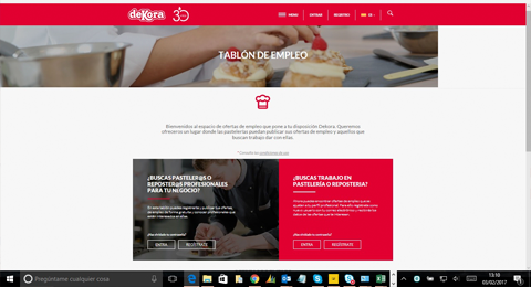 Nuevo portal de empleo para el sector de la pastelería