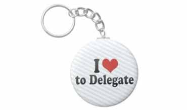 Delegate + Abdicate